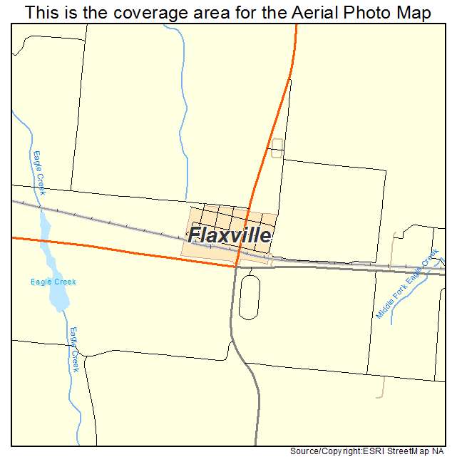 Flaxville, MT location map 