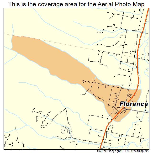Florence, MT location map 