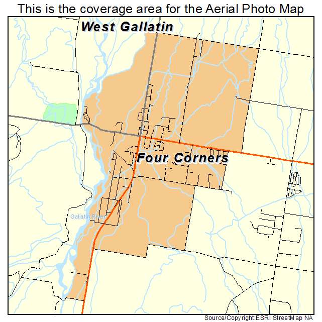 Four Corners, MT location map 