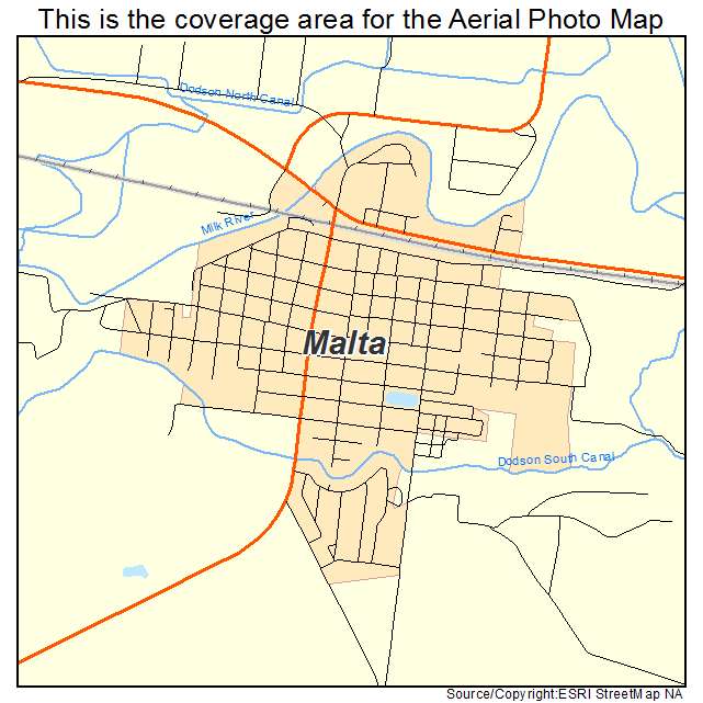 Malta, MT location map 