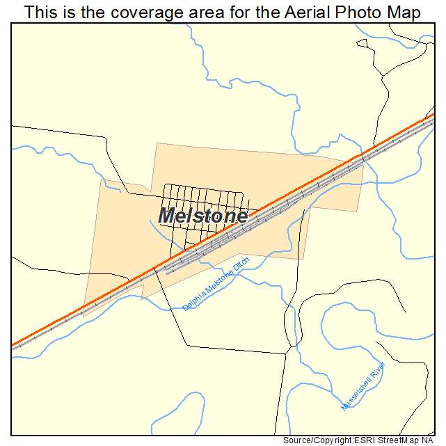 Melstone, MT location map 