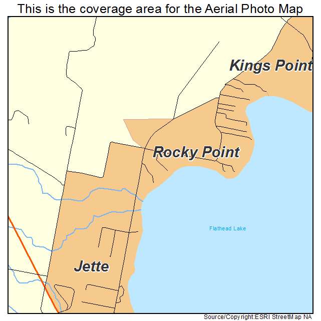 Rocky Point, MT location map 