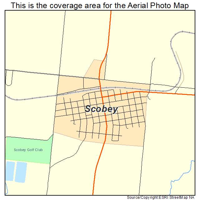 Scobey, MT location map 