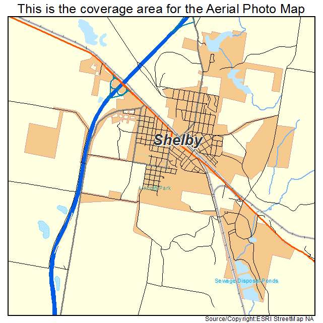 Shelby, MT location map 