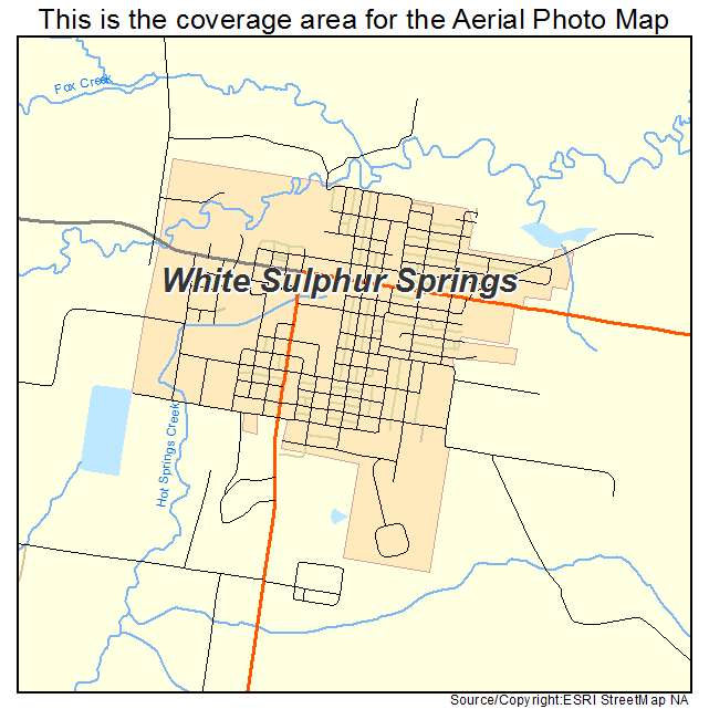 White Sulphur Springs, MT location map 