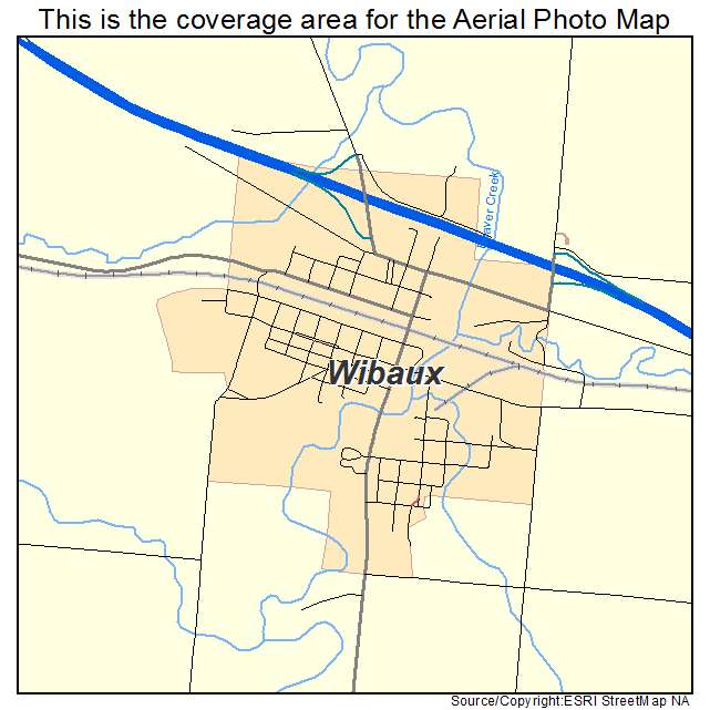 Wibaux, MT location map 