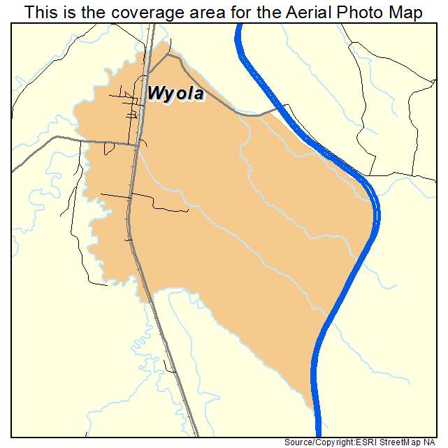 Wyola, MT location map 