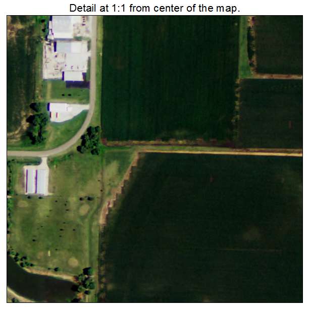 Alda, Nebraska aerial imagery detail