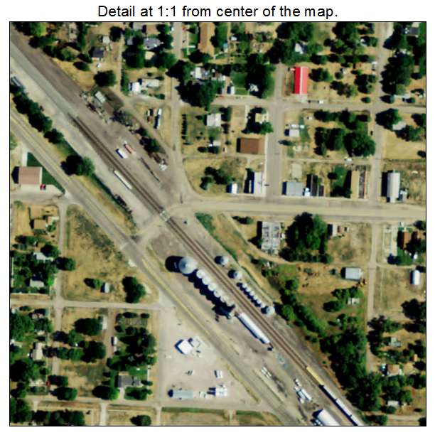 Anselmo, Nebraska aerial imagery detail