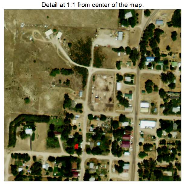 Arthur, Nebraska aerial imagery detail