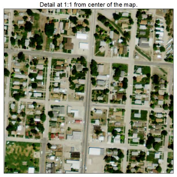 Bayard, Nebraska aerial imagery detail