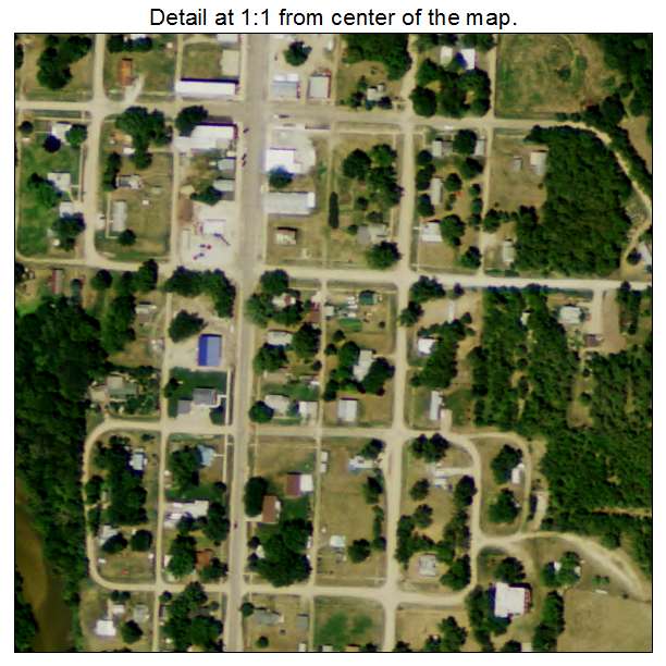 Belgrade, Nebraska aerial imagery detail