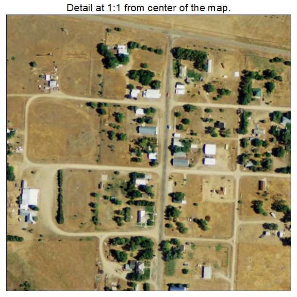 Brewster, Nebraska aerial imagery detail