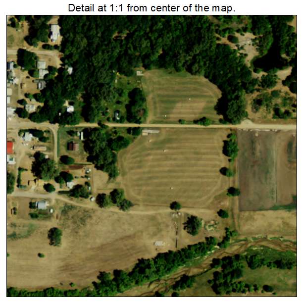 Bristow, Nebraska aerial imagery detail