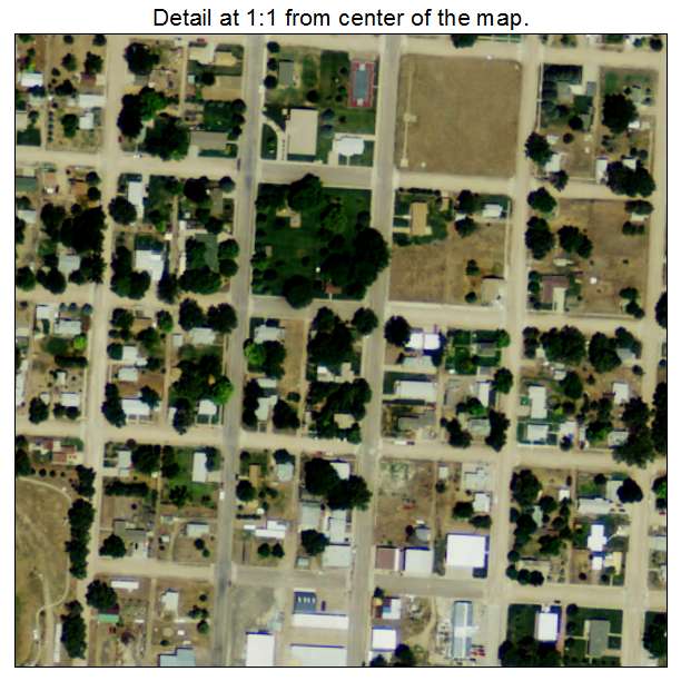 Brule, Nebraska aerial imagery detail