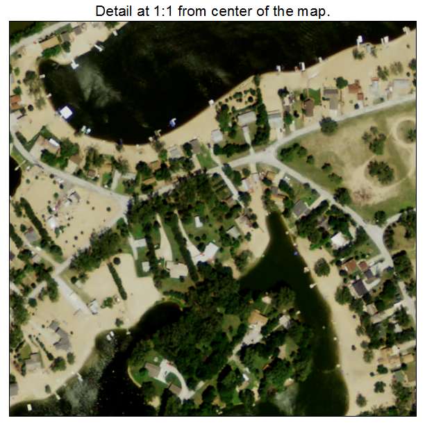 Cedar Creek, Nebraska aerial imagery detail