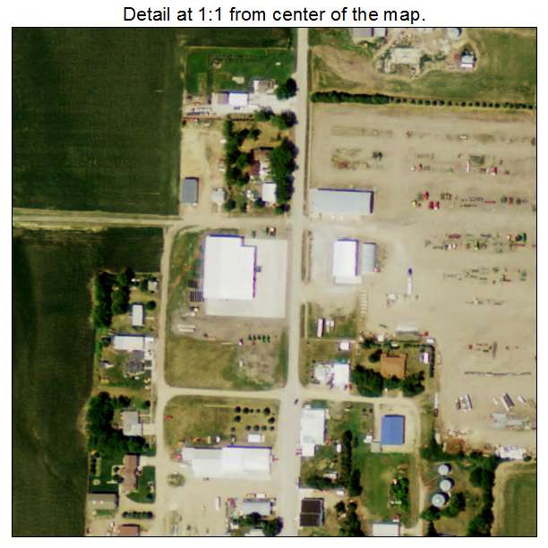 Cornlea, Nebraska aerial imagery detail
