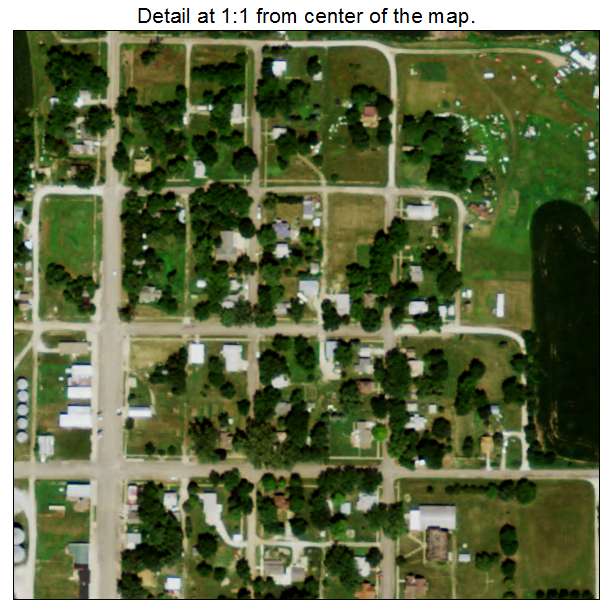 Craig, Nebraska aerial imagery detail