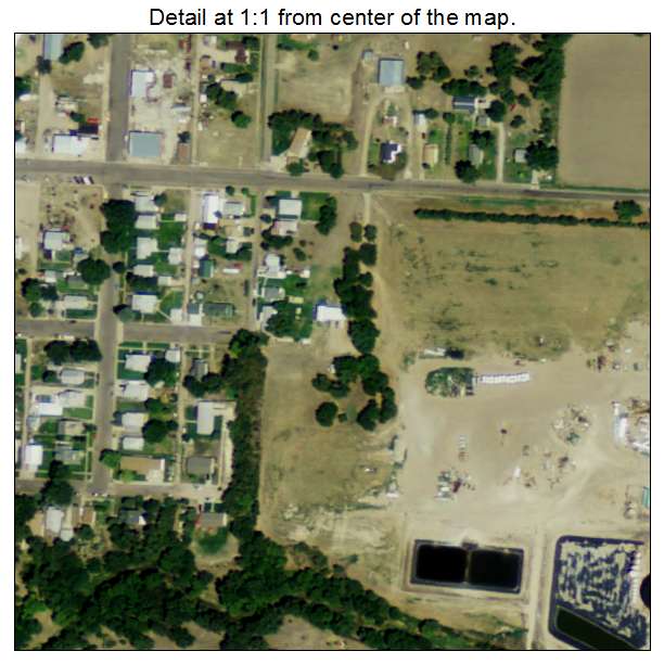 Culbertson, Nebraska aerial imagery detail