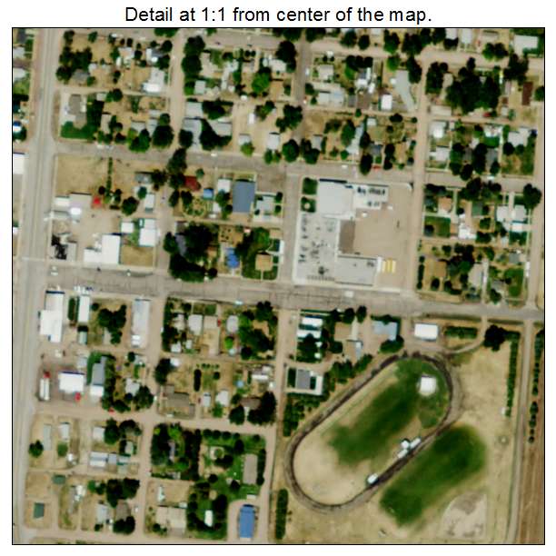 Dalton, Nebraska aerial imagery detail