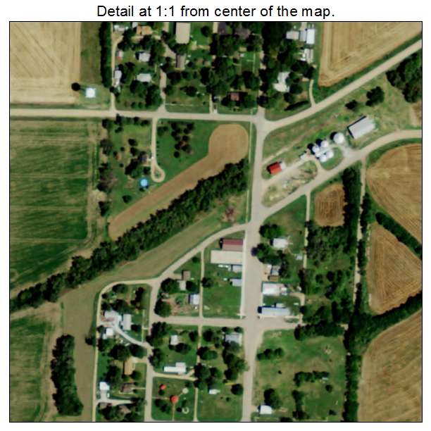 Gilead, Nebraska aerial imagery detail