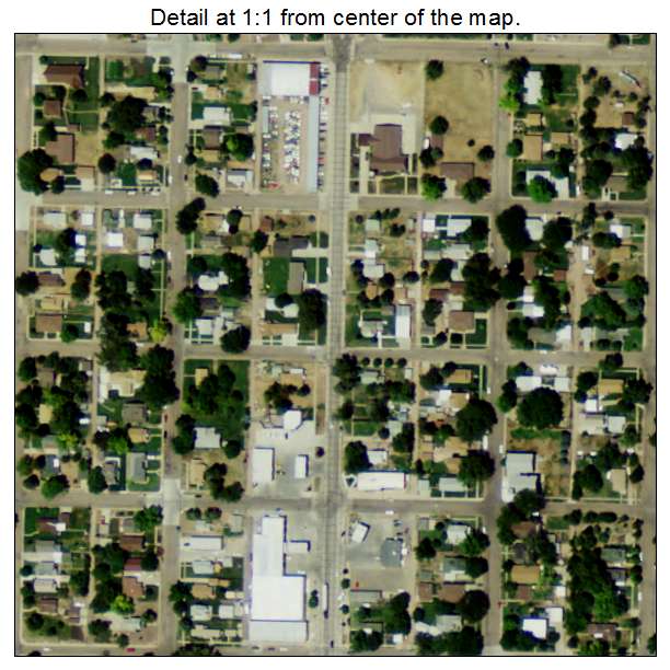 Grant, Nebraska aerial imagery detail