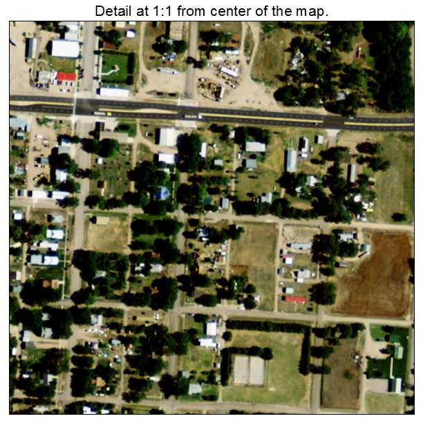 Haigler, Nebraska aerial imagery detail