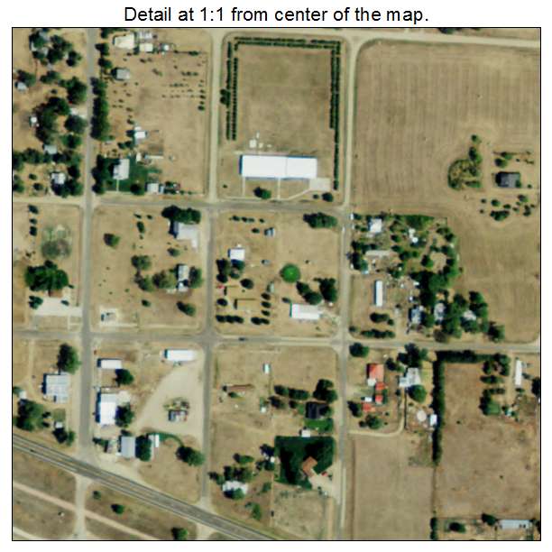 Johnstown, Nebraska aerial imagery detail