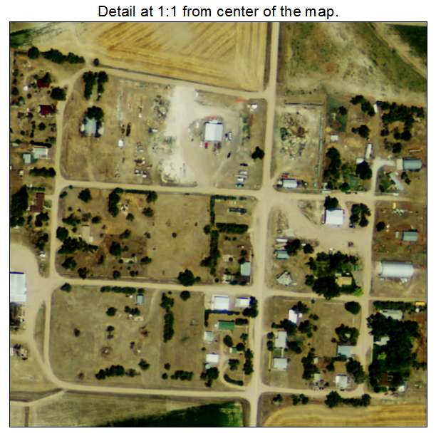 Lamar, Nebraska aerial imagery detail