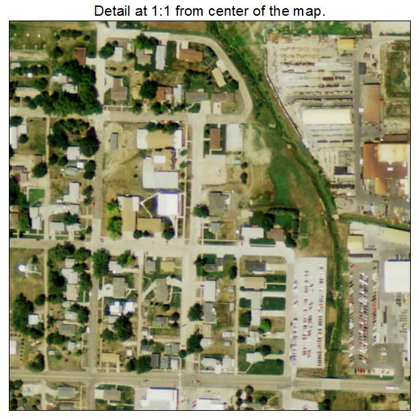 Lindsay, Nebraska aerial imagery detail