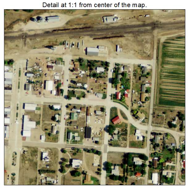 Lyman, Nebraska aerial imagery detail