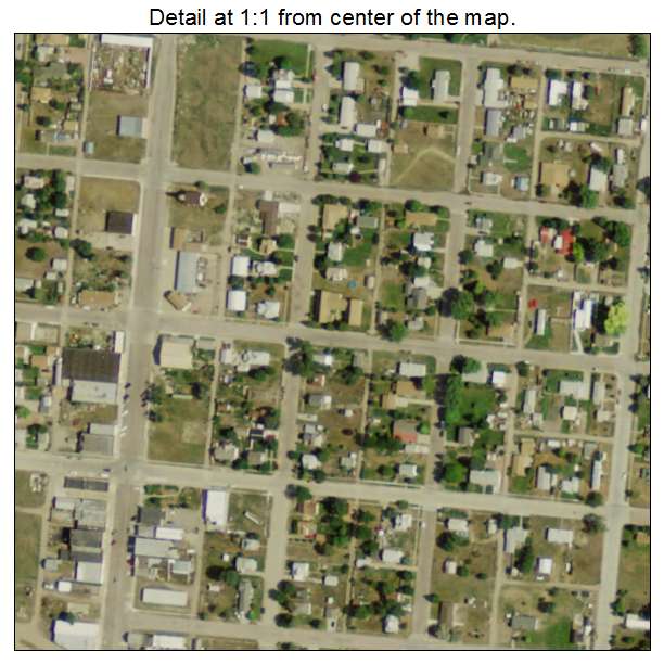 Minatare, Nebraska aerial imagery detail