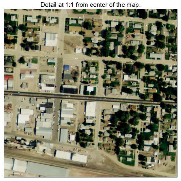 Morrill, Nebraska aerial imagery detail