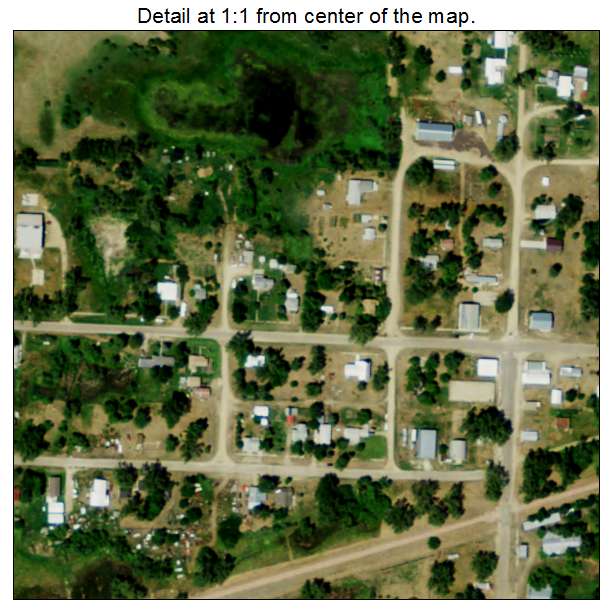 Newport, Nebraska aerial imagery detail