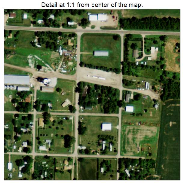 Norman, Nebraska aerial imagery detail