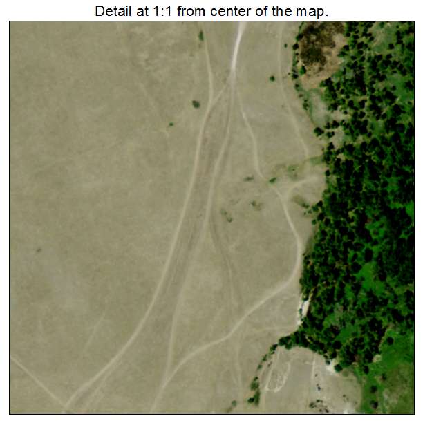 Pine Ridge, Nebraska aerial imagery detail