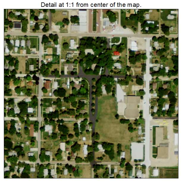 Polk, Nebraska aerial imagery detail