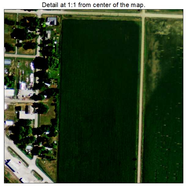 Primrose, Nebraska aerial imagery detail