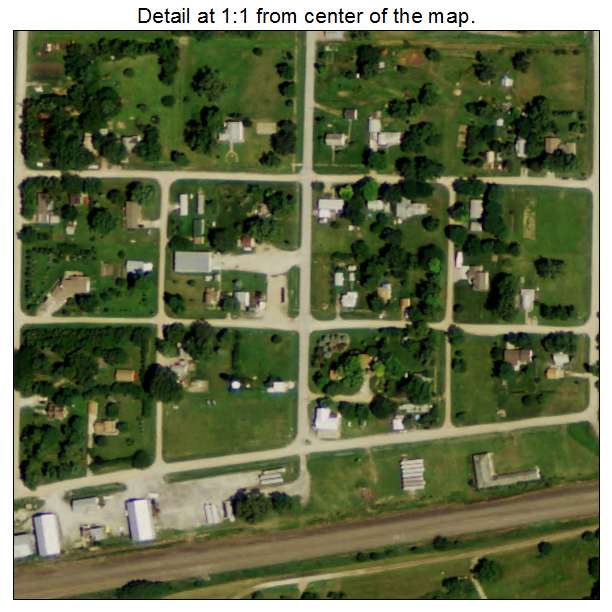 Rogers, Nebraska aerial imagery detail