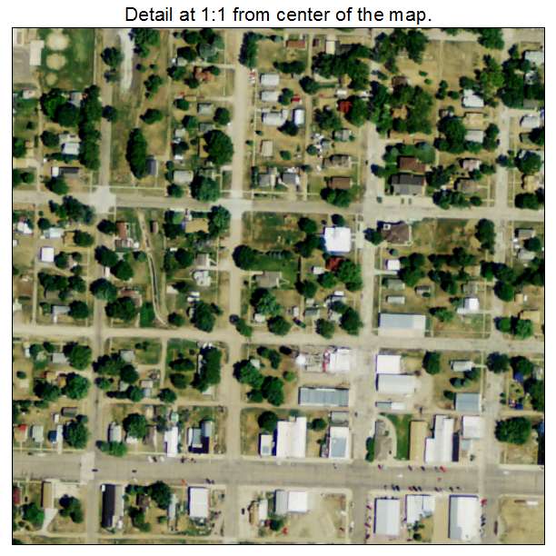 Sargent, Nebraska aerial imagery detail