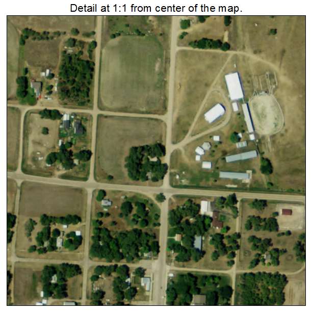 Stockville, Nebraska aerial imagery detail