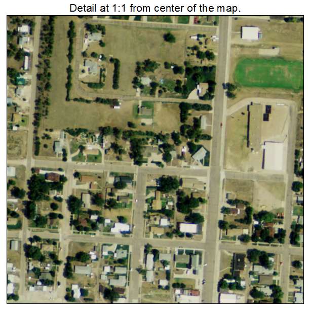 Stratton, Nebraska aerial imagery detail