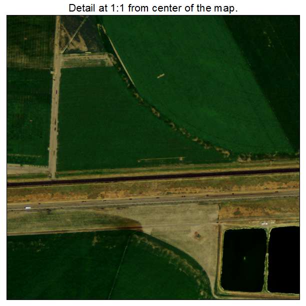 Sutherland, Nebraska aerial imagery detail