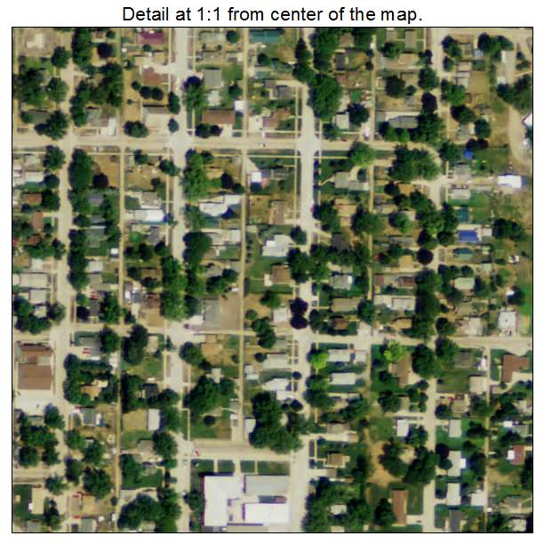 Tilden, Nebraska aerial imagery detail