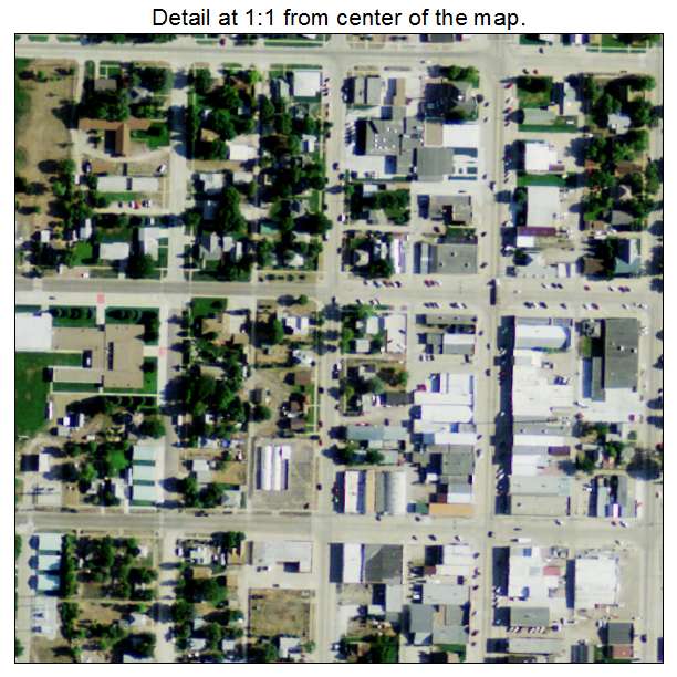 Valentine, Nebraska aerial imagery detail