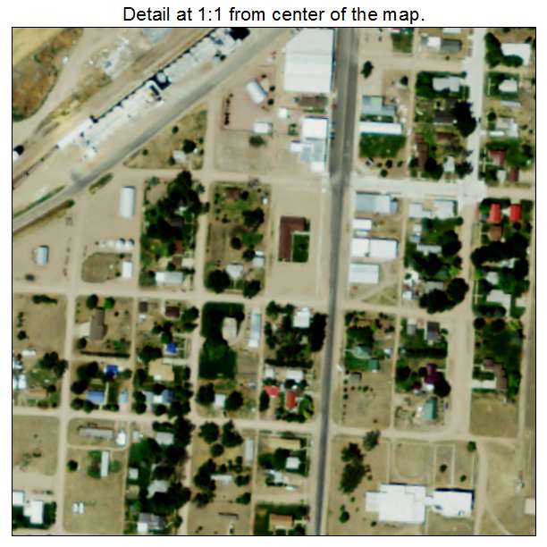 Venango, Nebraska aerial imagery detail