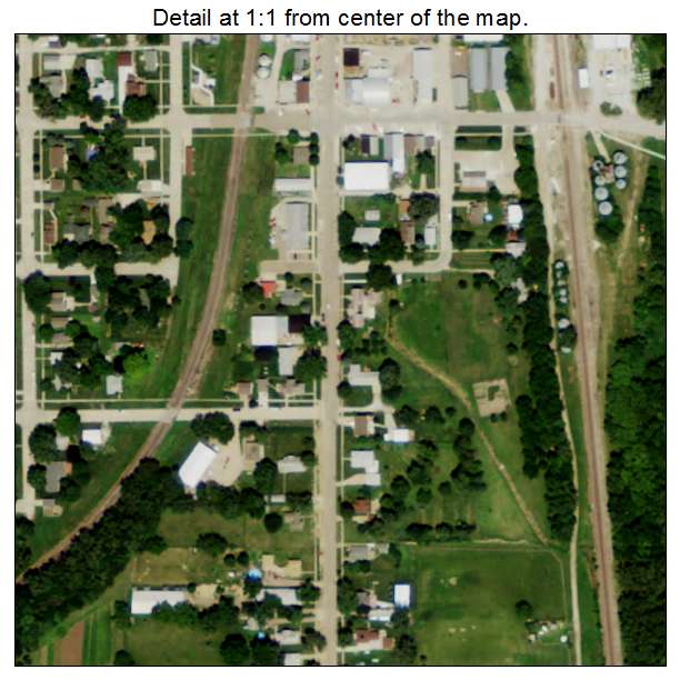 Yutan, Nebraska aerial imagery detail