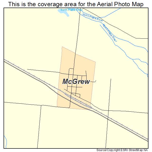 McGrew, NE location map 