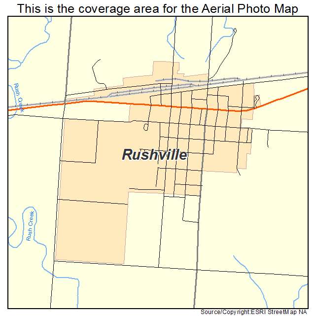 Rushville, NE location map 