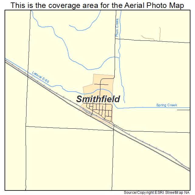 Smithfield, NE location map 